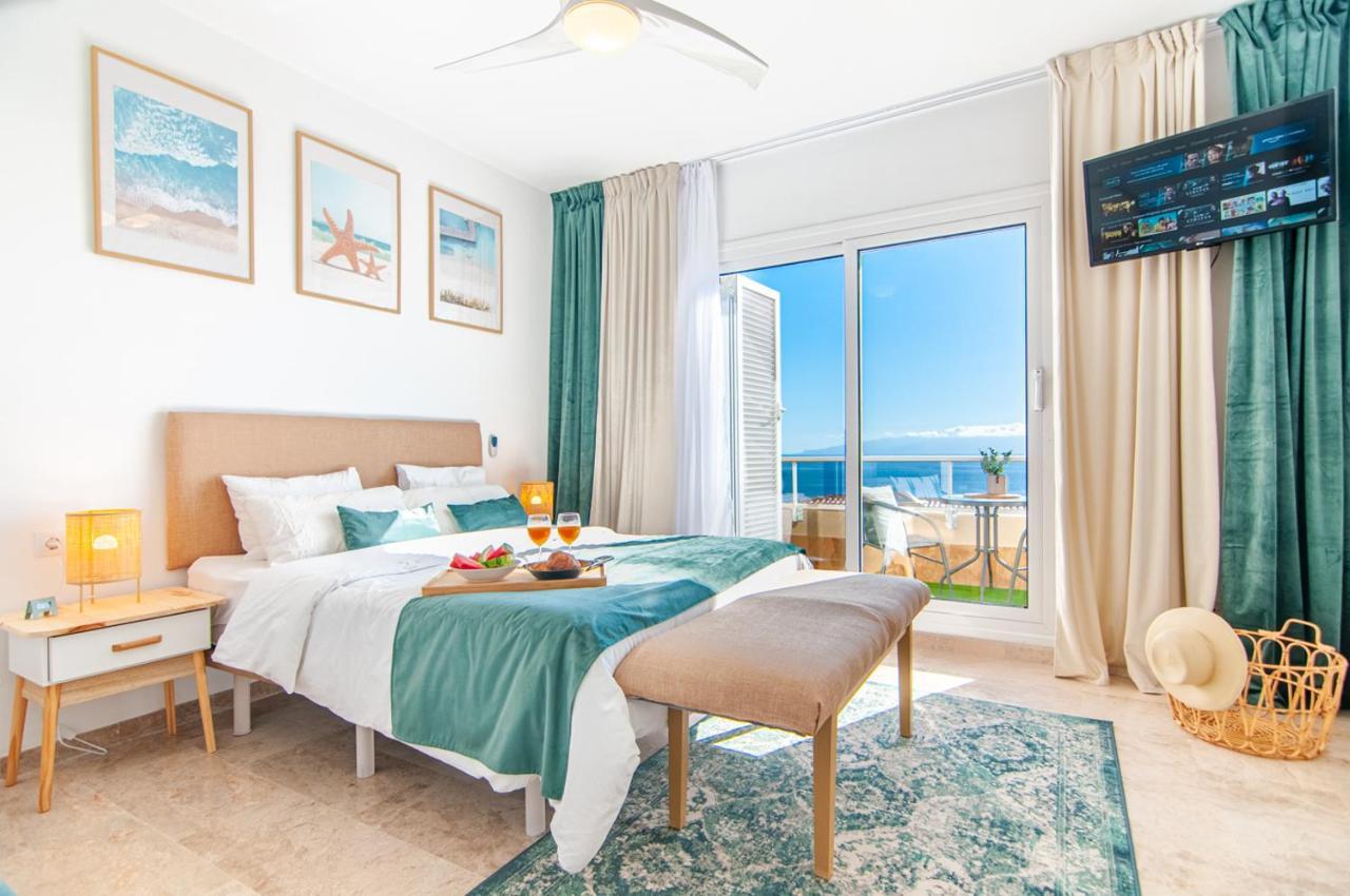 Luxury Townhouse With Panoramic Sea View Villa Puerto de Santiago  Dış mekan fotoğraf