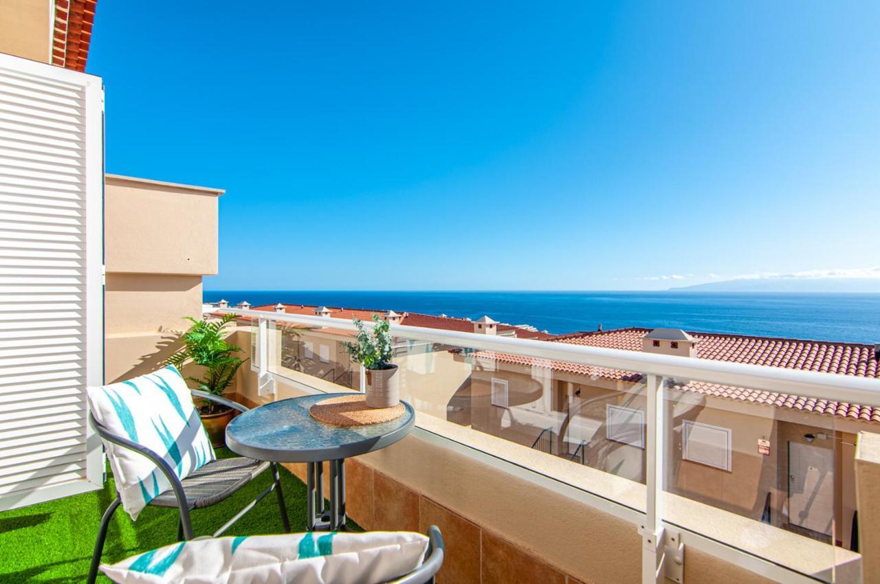 Luxury Townhouse With Panoramic Sea View Villa Puerto de Santiago  Dış mekan fotoğraf